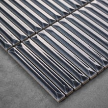 Akira Indigo Kit Kat Porcelain Mosaic Tile